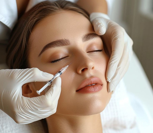 Safe Botox treatment with natural-looking results